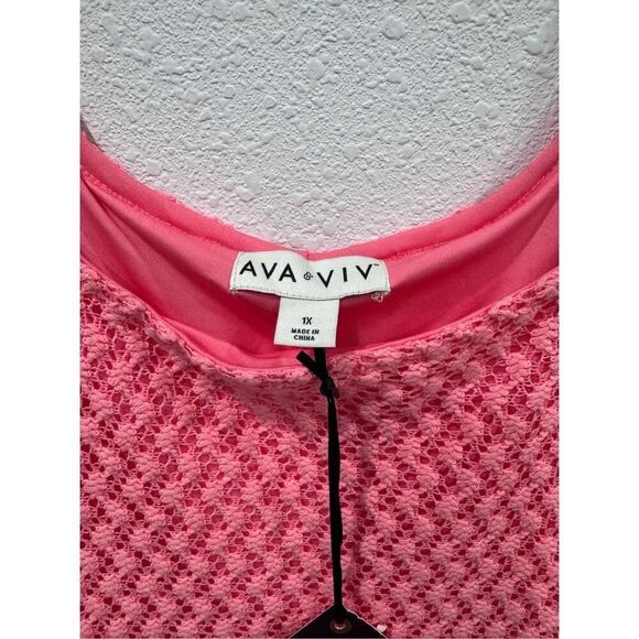 Ava &‎ viv summer beach dress sleeveless size 1x - Picture 3 of 7